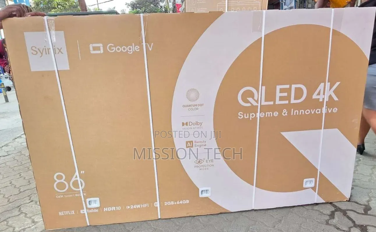 Syinix 86-Inch QLED Google TV