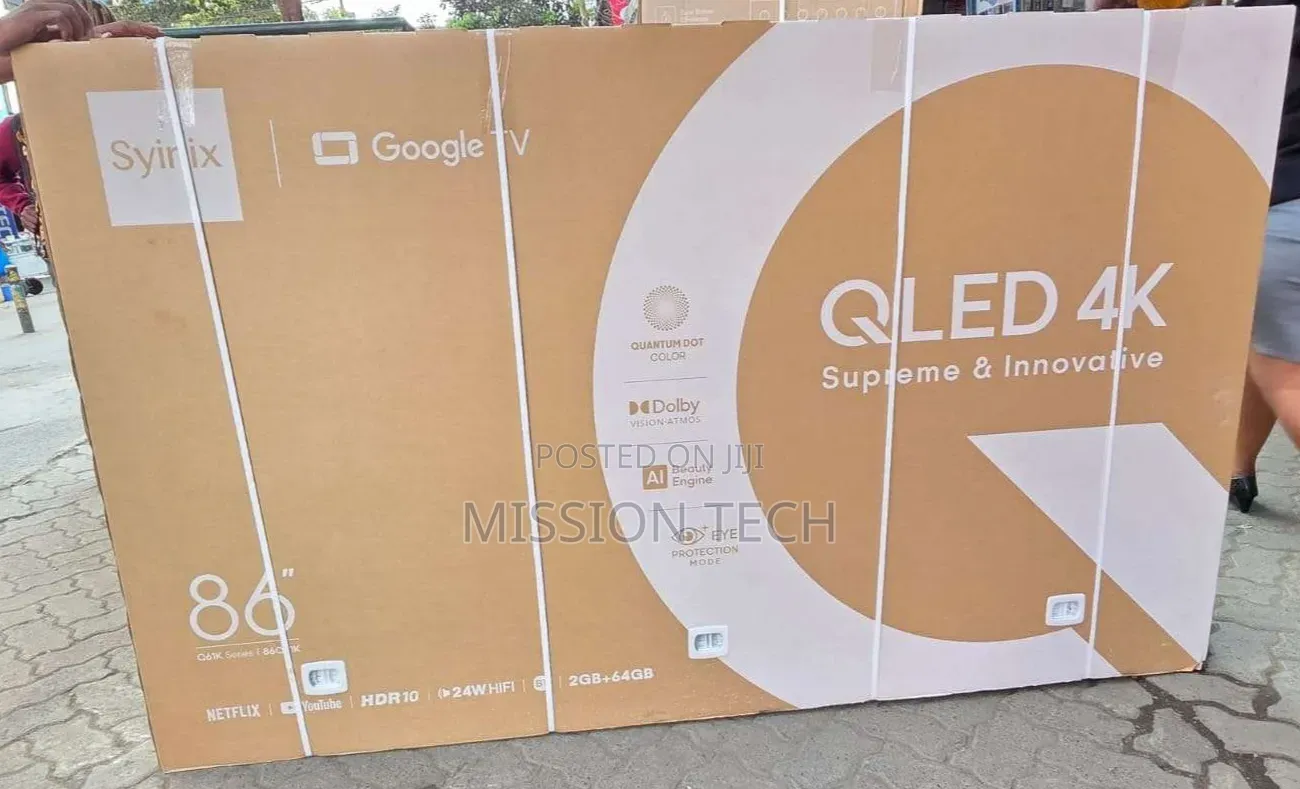 Syinix 86-Inch QLED Google TV