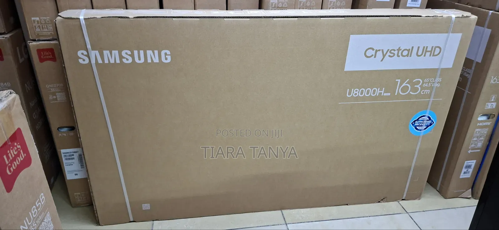 Samsung 65 Inch U8000HU Smart Vryd