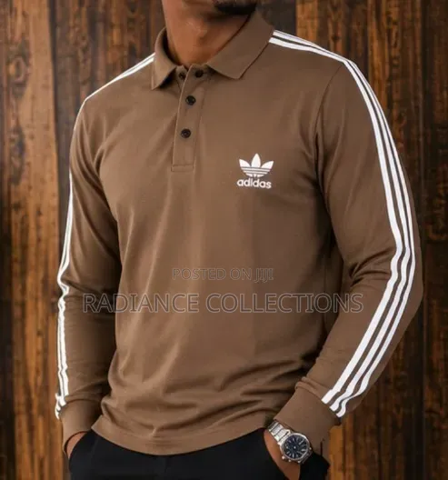 Black/Brown Long-Sleeved Shirts