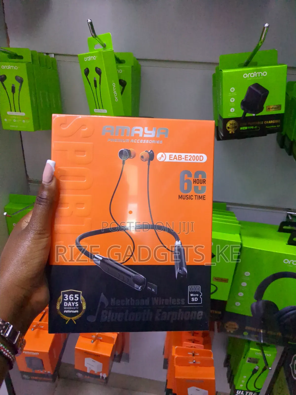 Amaya Neckband Wireless Bluetooth Earphones