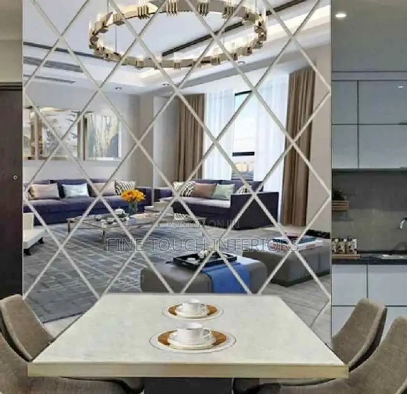 Decorative Diamond Acrylic Mirrors