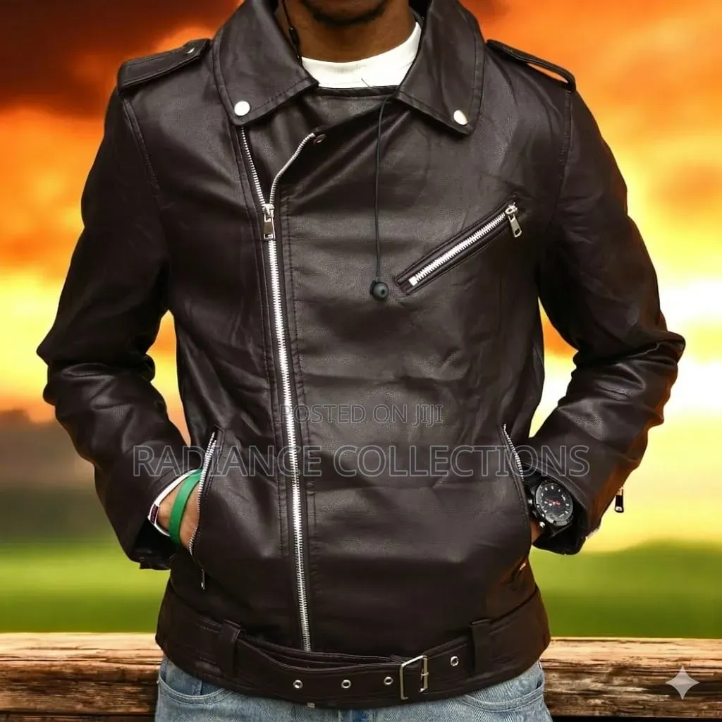 Buckle Leather Jackets