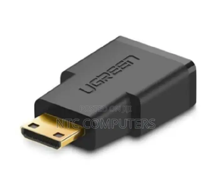 Ugreen Mini Hdmi Male to Hdmi Female Adapter (Black)
