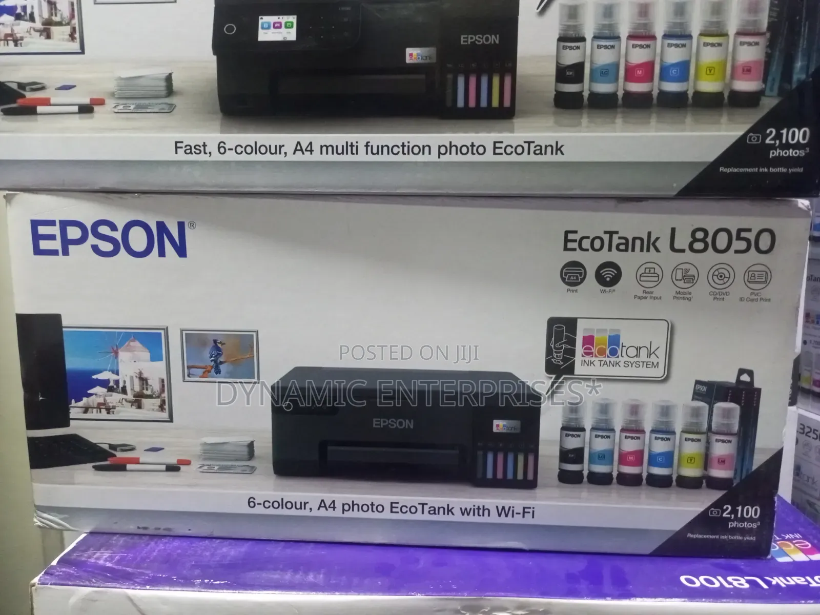 Ecotank L8050 Wireless Photo Printer