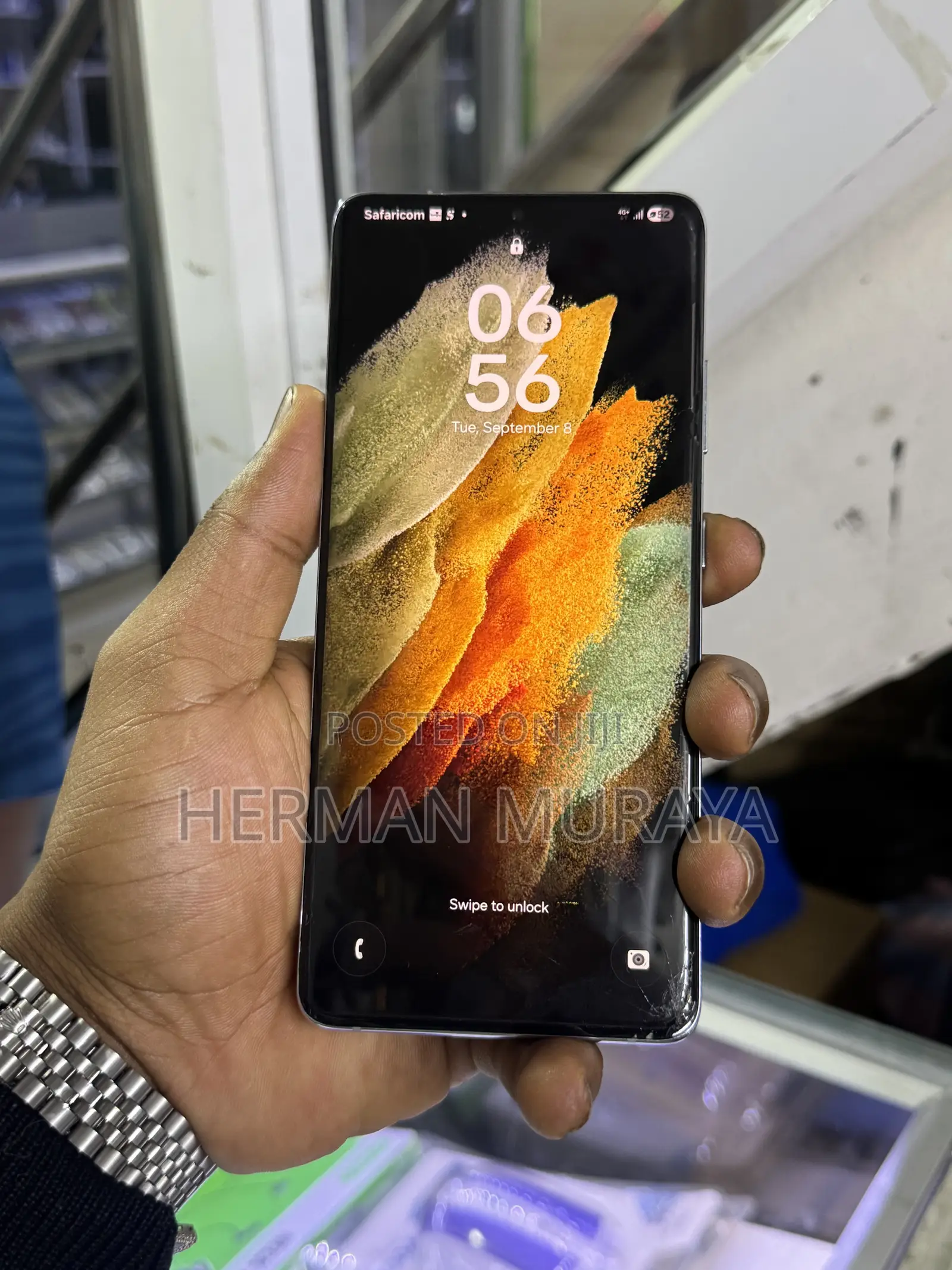Samsung Galaxy S21 Ultra 5G 128 GB Black