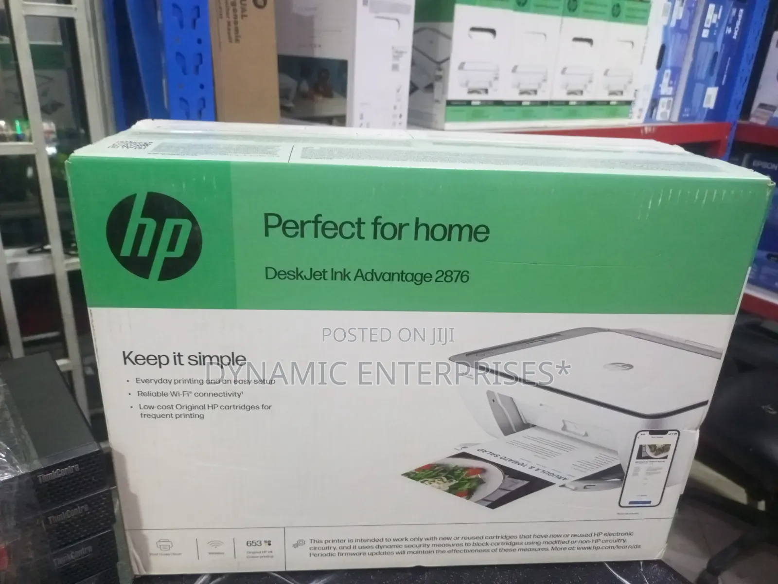 HP 2876 Desk Jet Wireless Printer