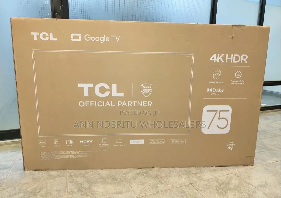 TCL 75" Uhd 2025 Latest Google TV, Voice Control, Google Assistant