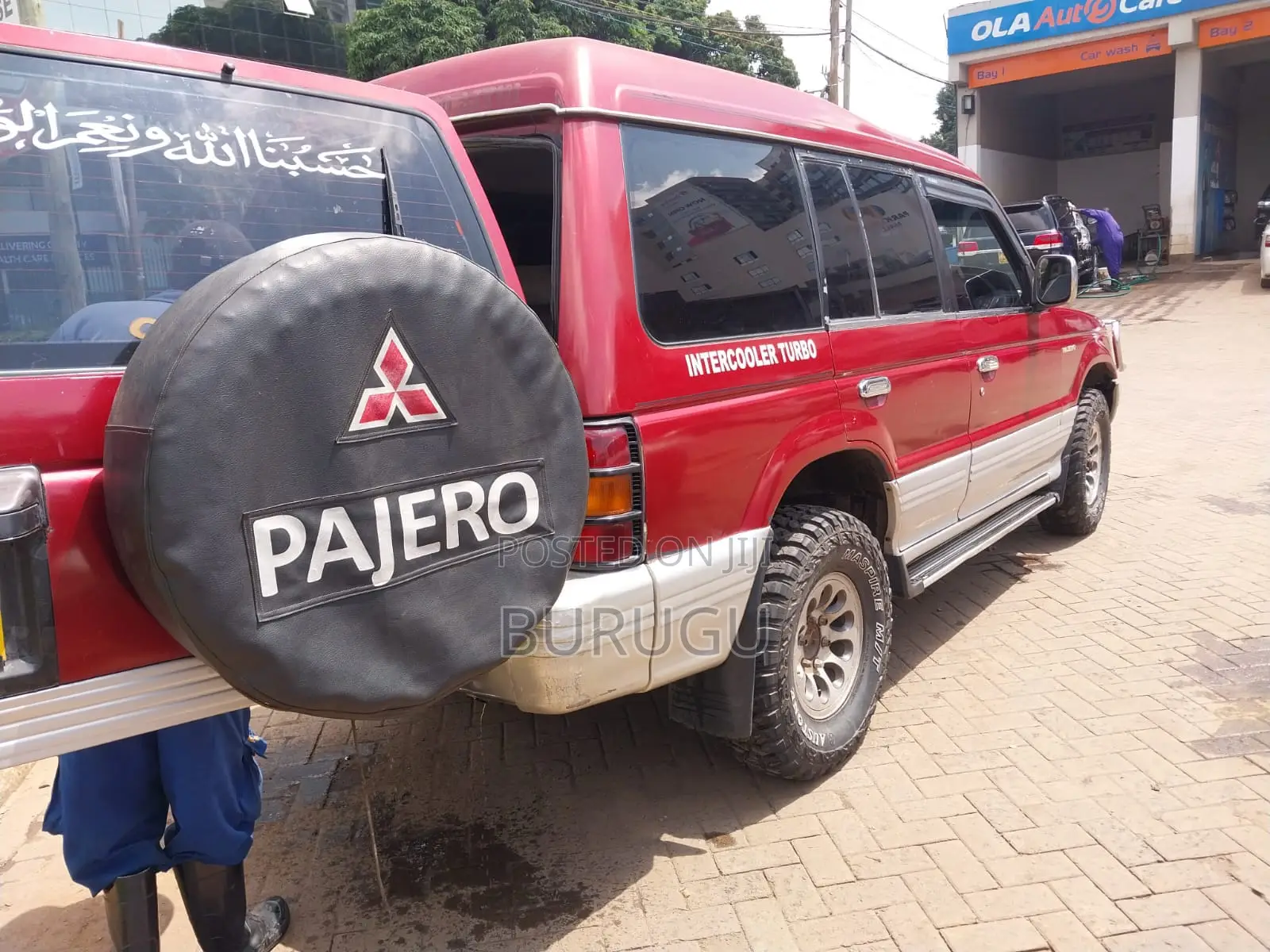 Mitsubishi Pajero 1990 Maroon