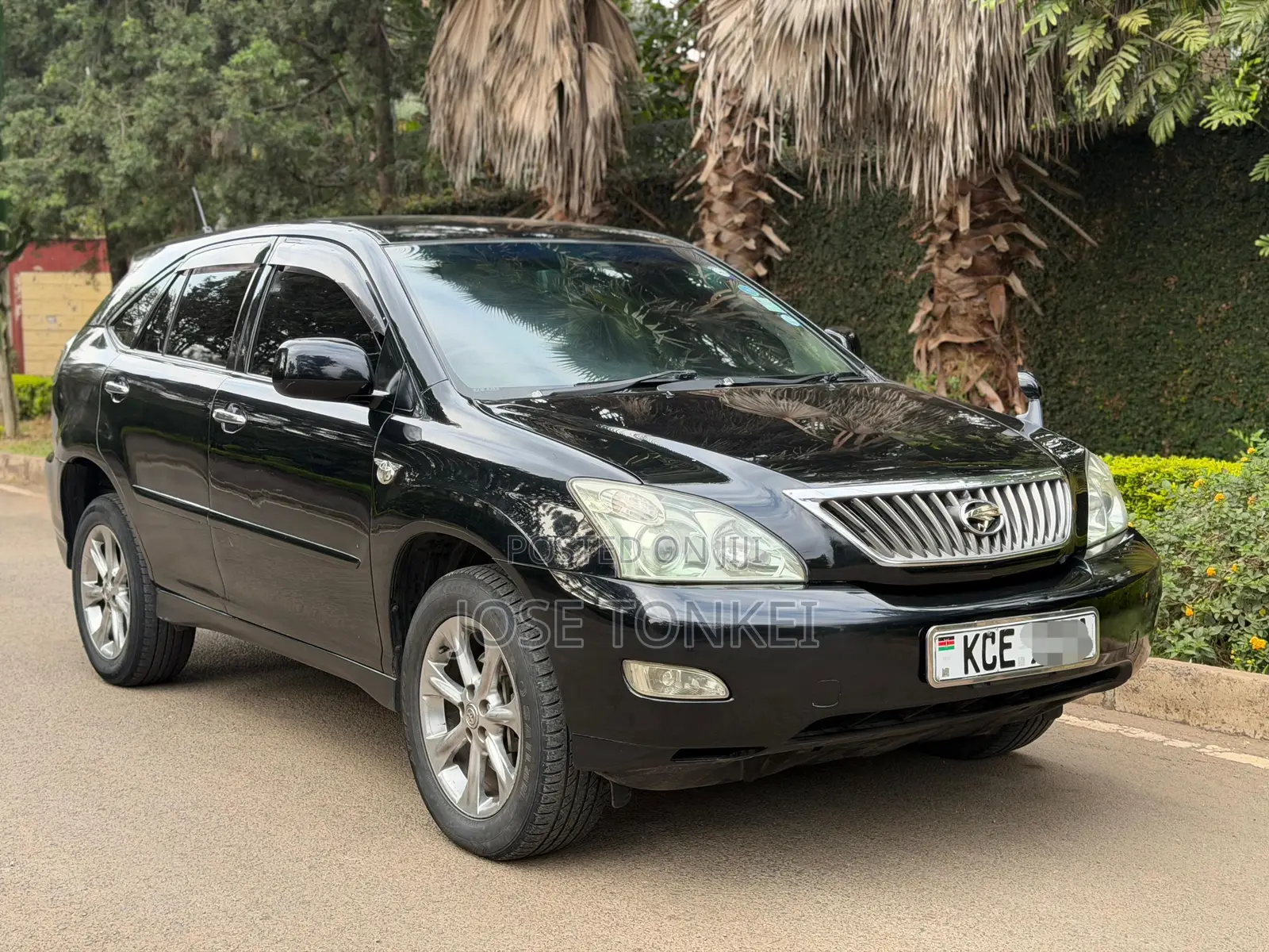 Toyota Harrier 2.4 2008 Black