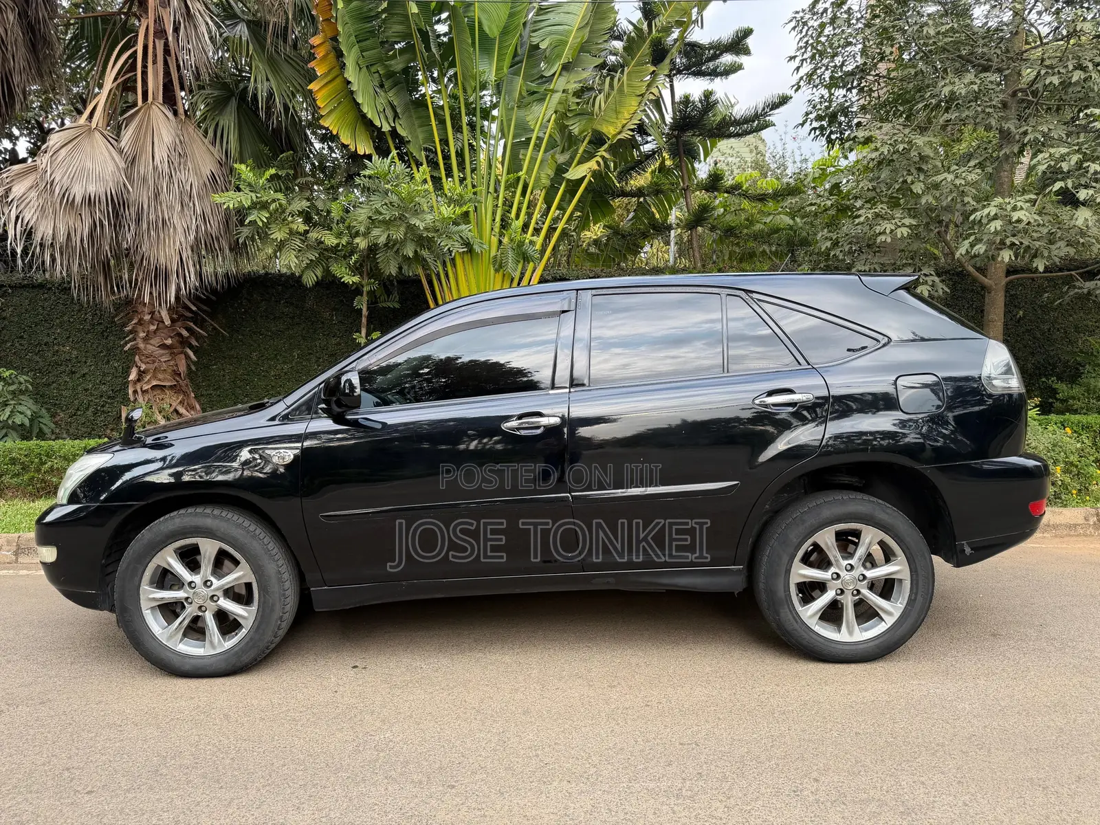 Toyota Harrier 2.4 2008 Black