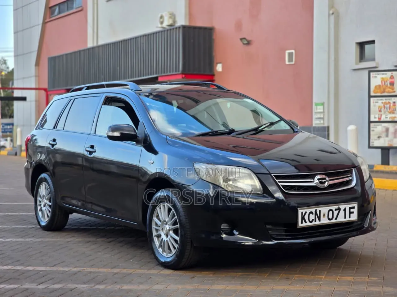 Toyota Corolla Fielder 2010 Black
