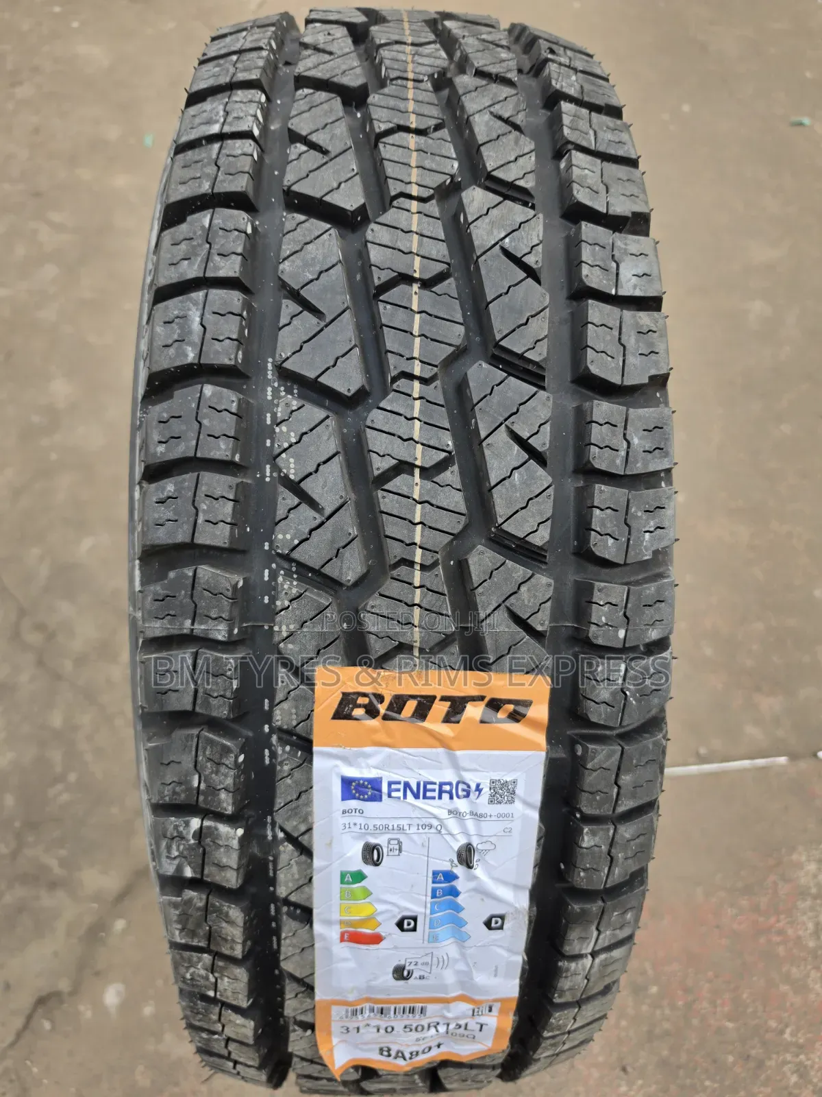 31x10.50r15 Boto Tires (All Terrain)