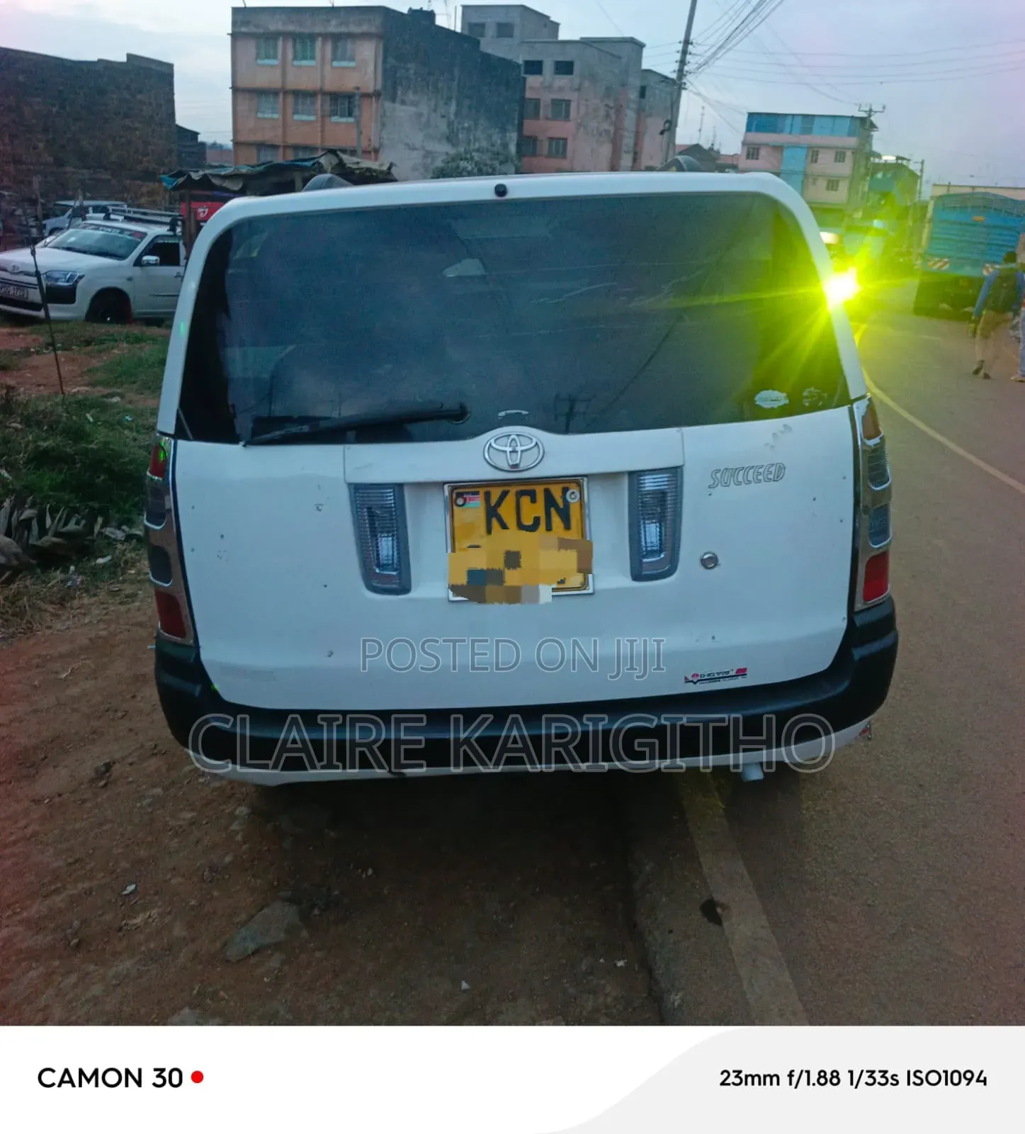 Toyota Succeed 2011 White
