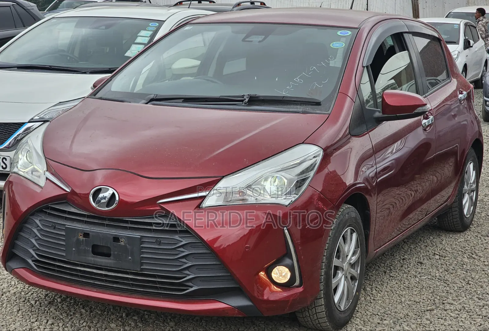 Toyota Vitz 1.3 FWD 5dr 2019 Maroon