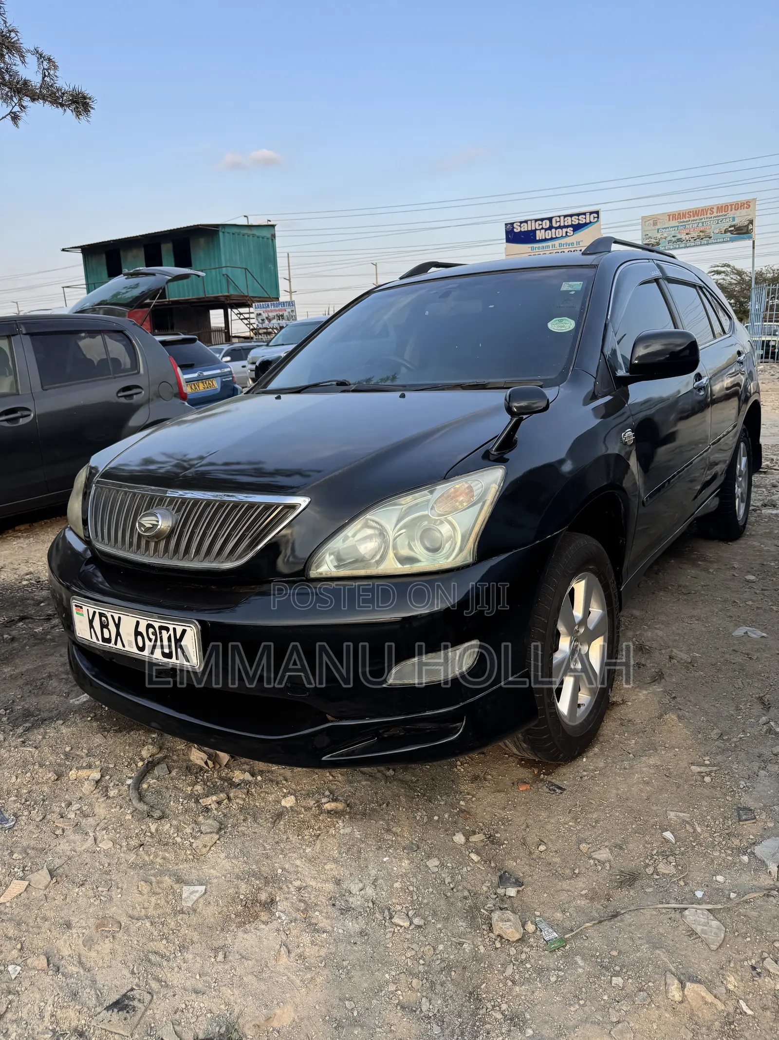 Toyota Harrier 2.4 2007 Black