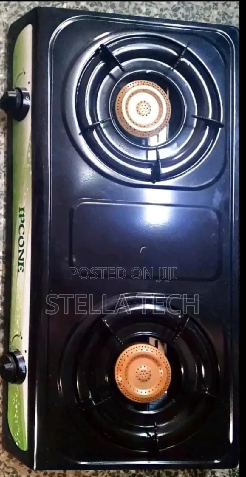Ipcone 2 Burner Stainless Cooker
