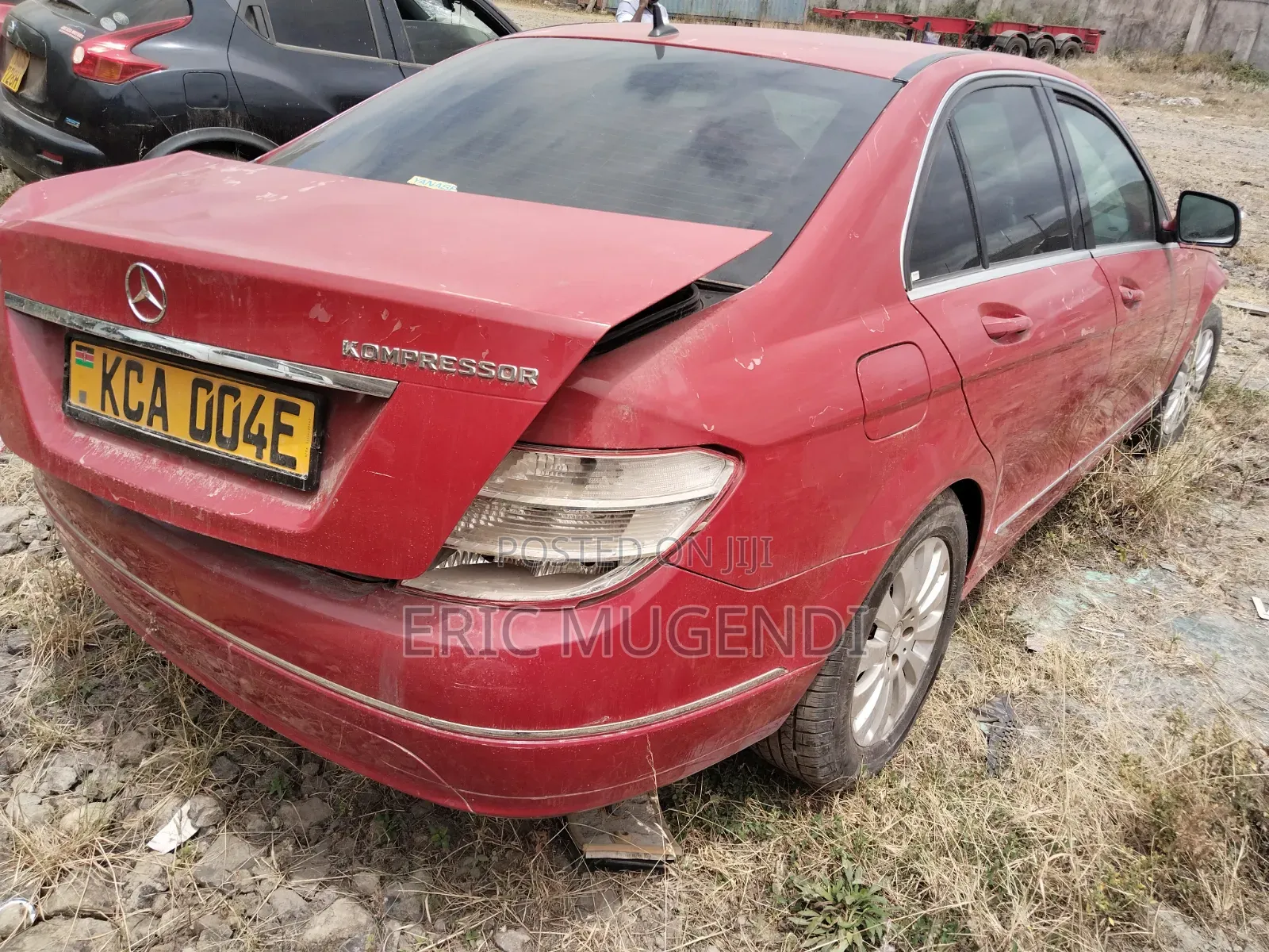Mercedes-Benz C200 2007 Red