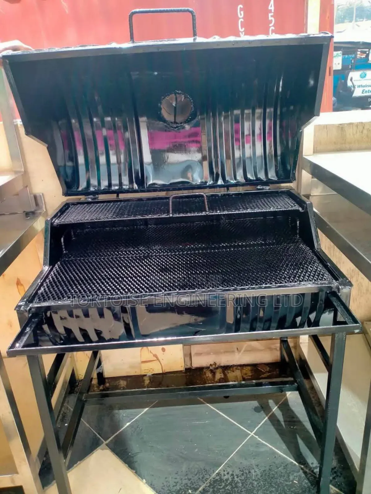 Commercial Stainless Steel Charcoal Grill