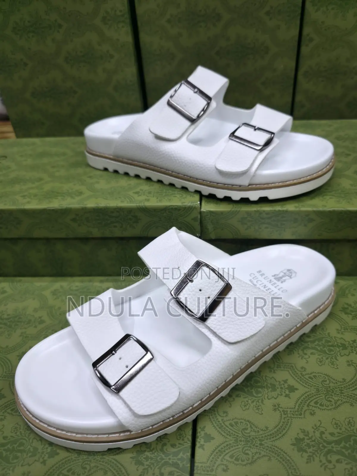 Brunello Cucinelli Urban Slides /Sandals