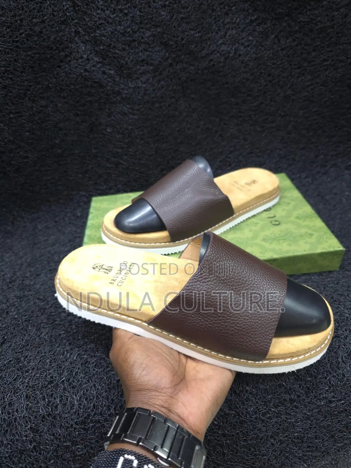 Brunello Cucinelli Slide Sandals