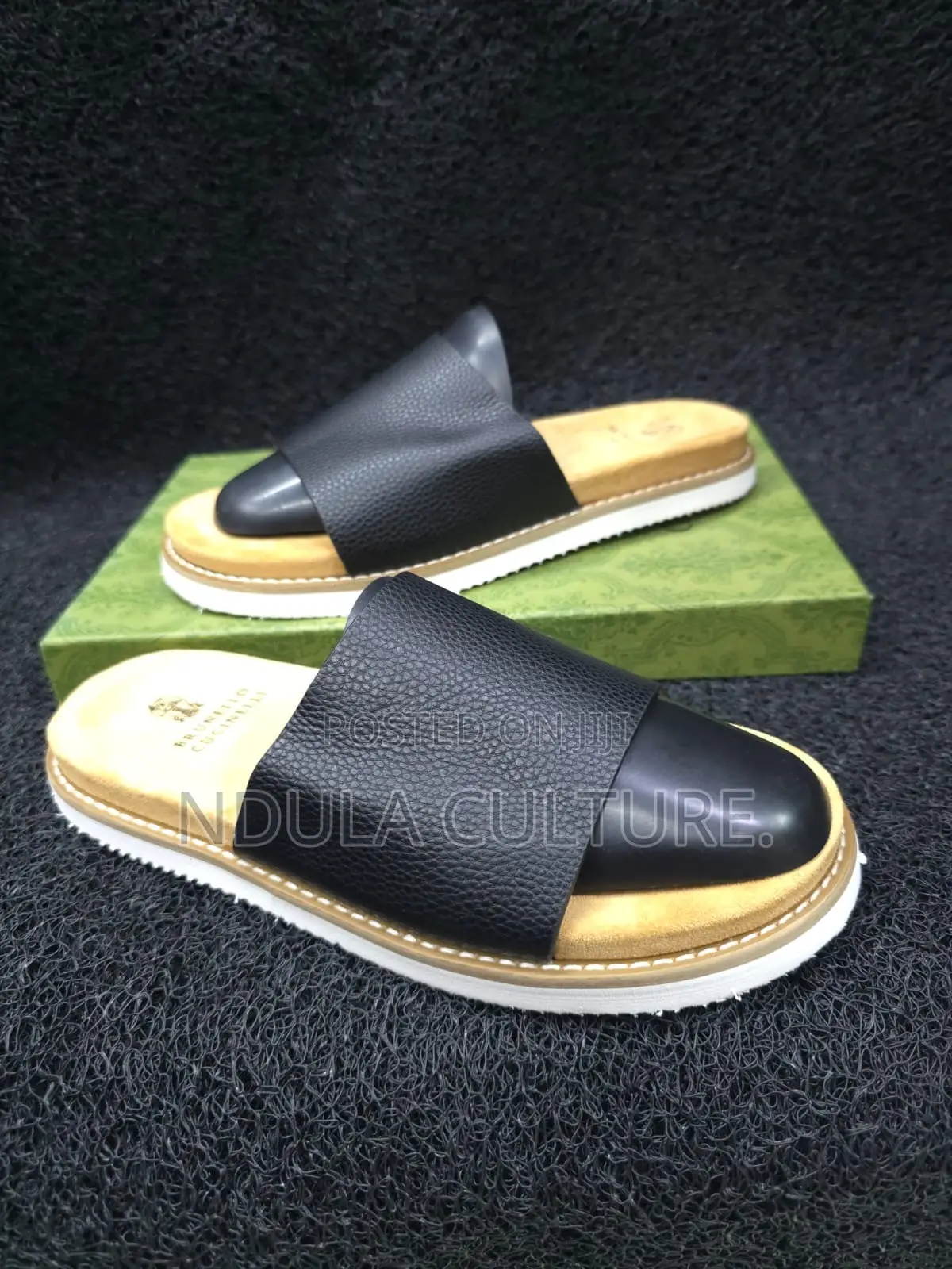 Brunello Cucinelli Slide Sandals