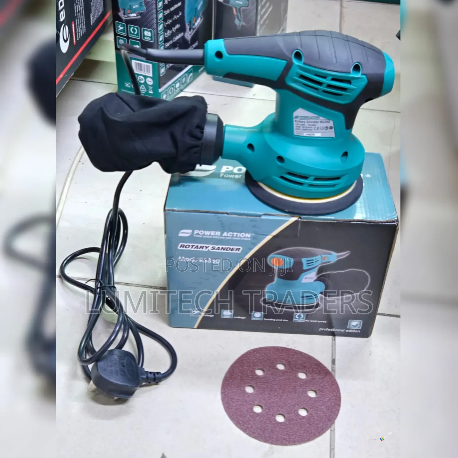 350W Power Action Rotary Sander