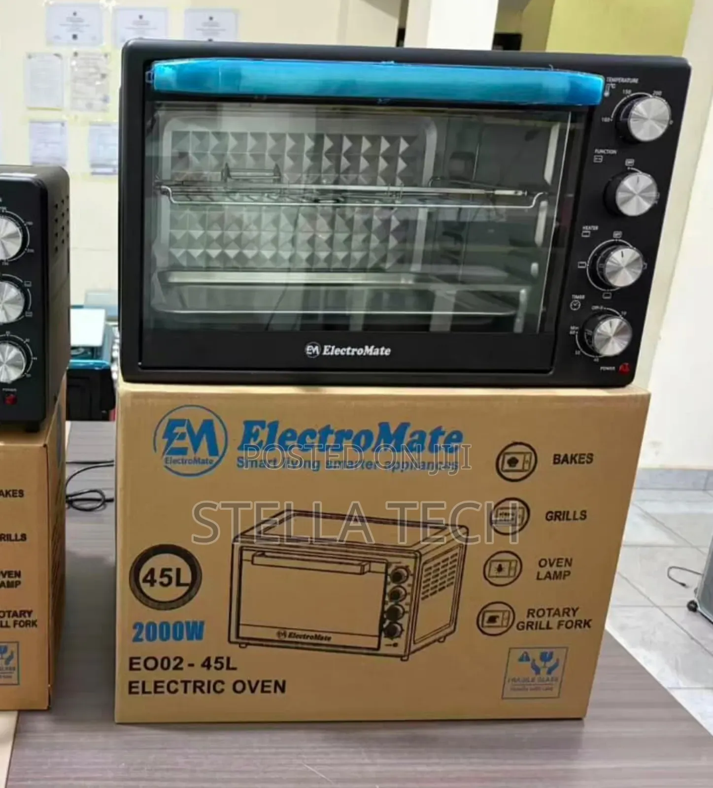 45 Litres Electromate Electric Oven