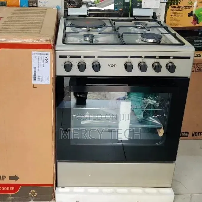 60cm×60cm Von 3 Gas + 1 Electric Rapid Plate Cooker