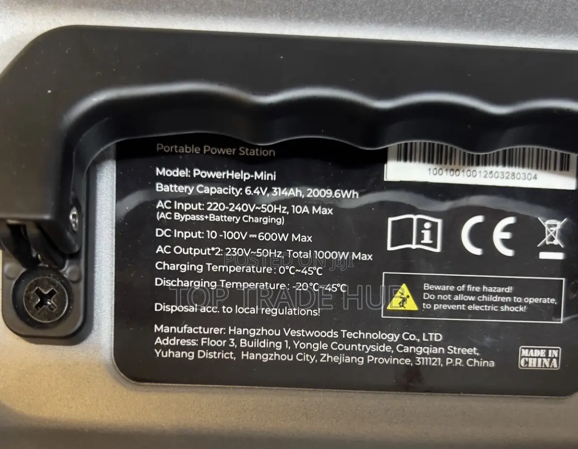 Vestwoods by Haier Portable Power Station 2000Wh/2kWh + 1000W