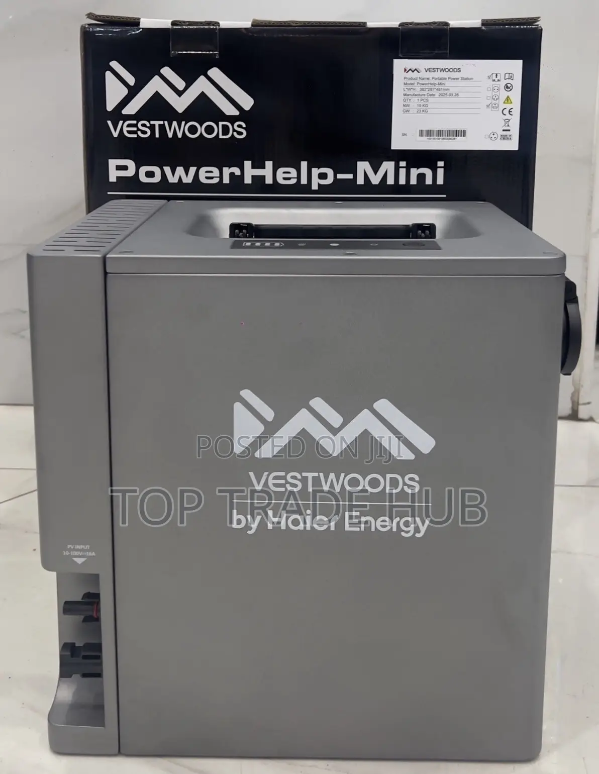 Vestwoods by Haier Portable Power Station 2000Wh/2kWh + 1000W