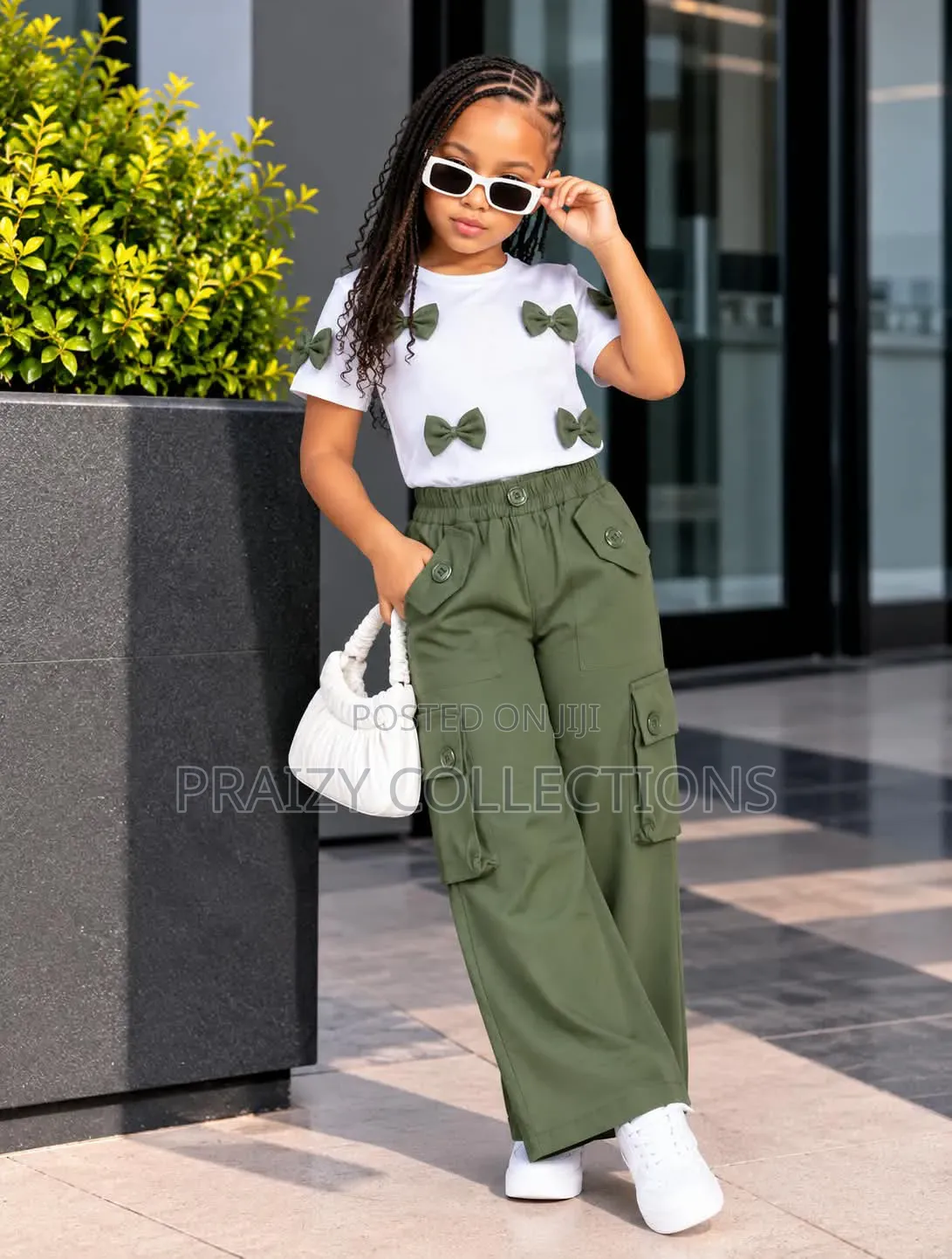 2Piece Girls Trouser Set