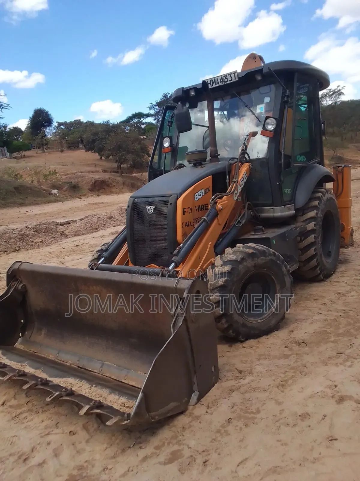 Backhoe for Hire
