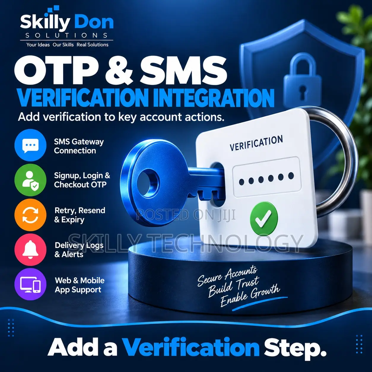 OTP SMS Verification Integration