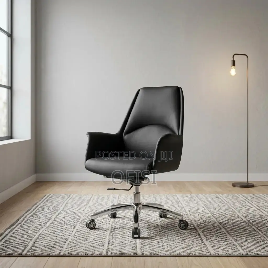 Office Chair; Ergonomic Executive Leather Chair