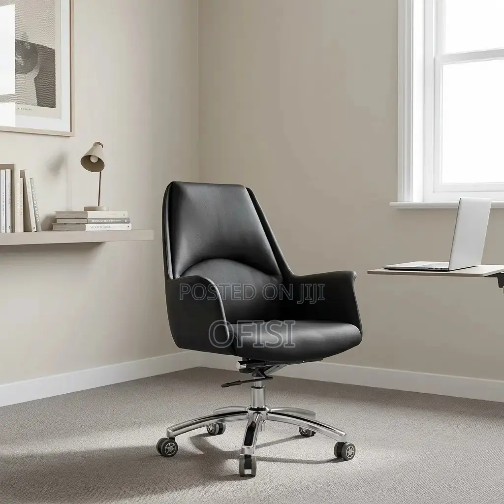 Office Chair; Ergonomic Executive Leather Chair