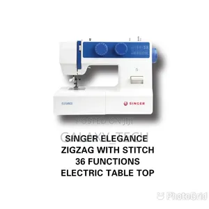 SINGER ELEGANCE - Zigzag With Stitch - Electric Sewing Machine