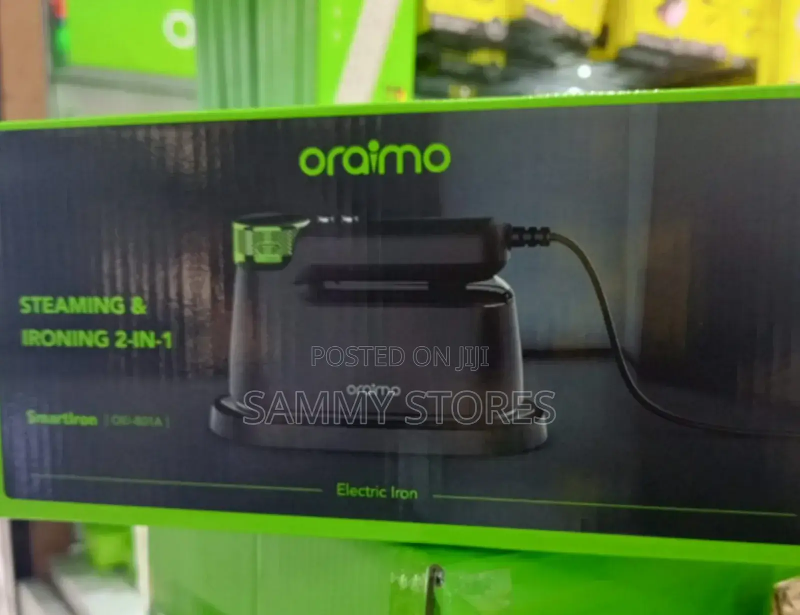 Oraimo Smart Electric Iron 1740W With 6 Steam Levels