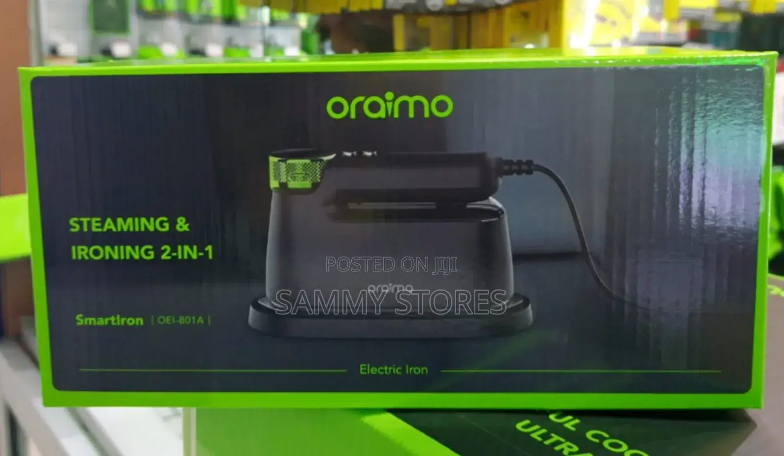 Oraimo SmartIron 2-in-1 Steaming Ironing Electric Iron