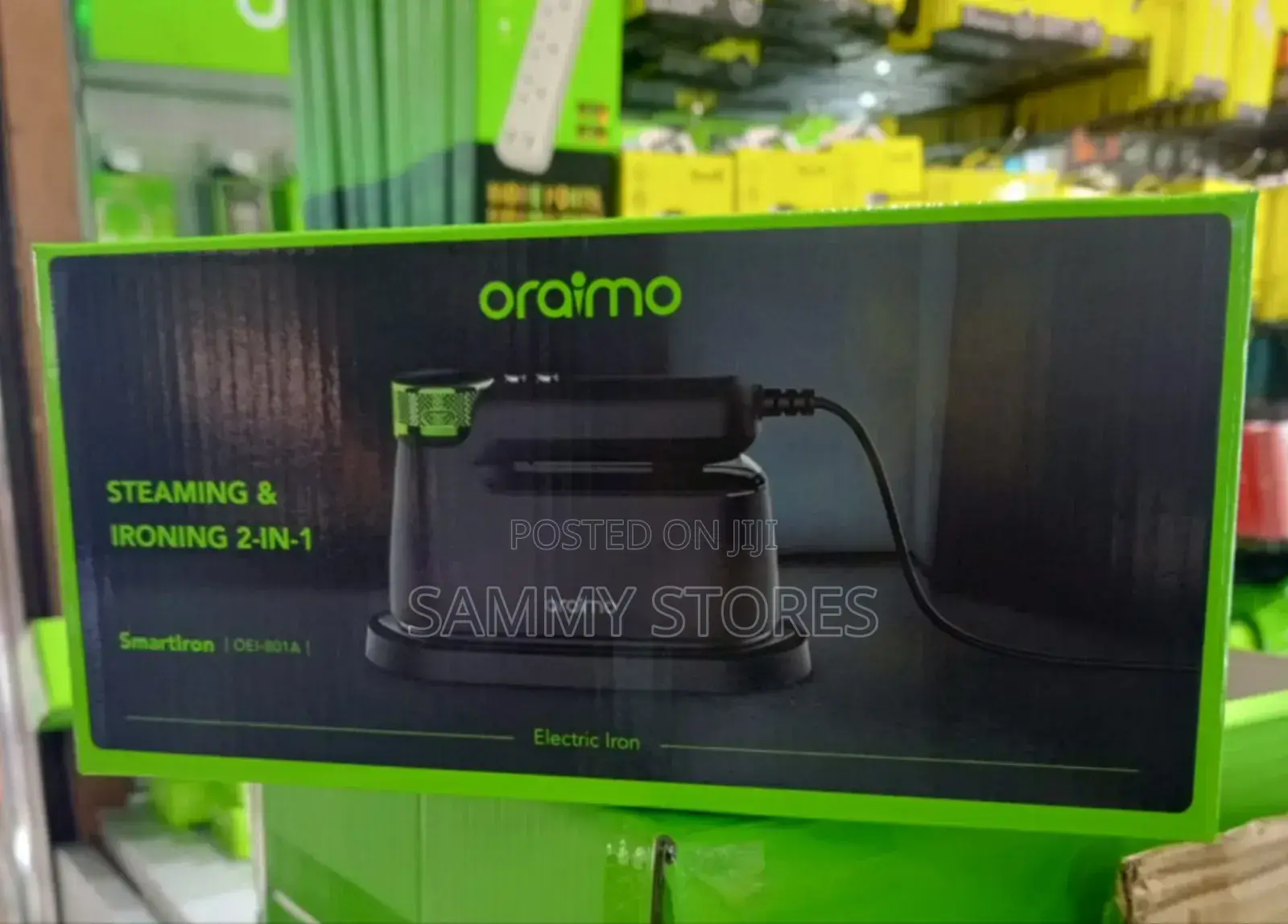 Oraimo SmartIron 2-in-1 Steaming Ironing Electric Iron