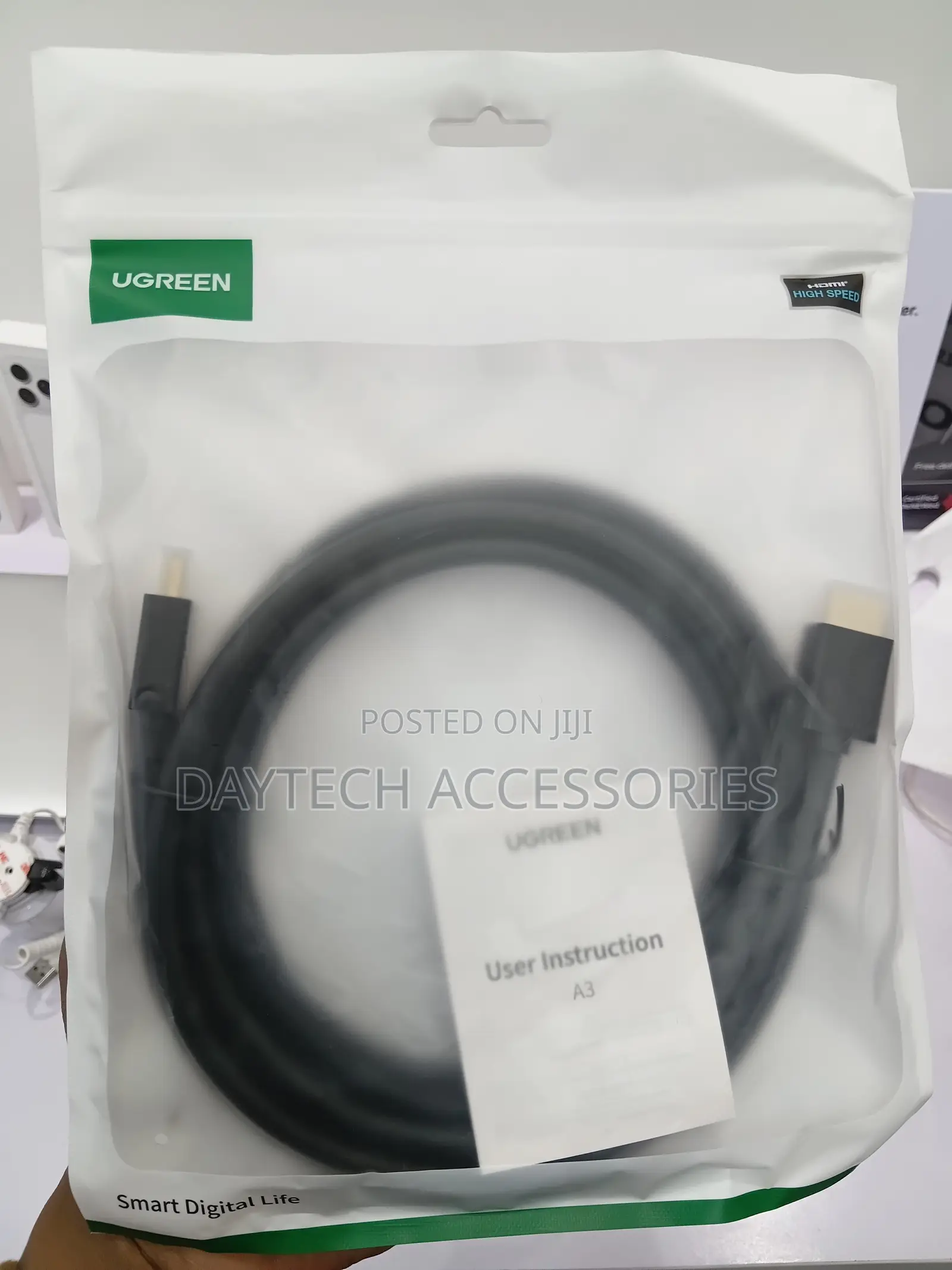 Ugreen HDMI Cable (Model HD104, 3 Meters)