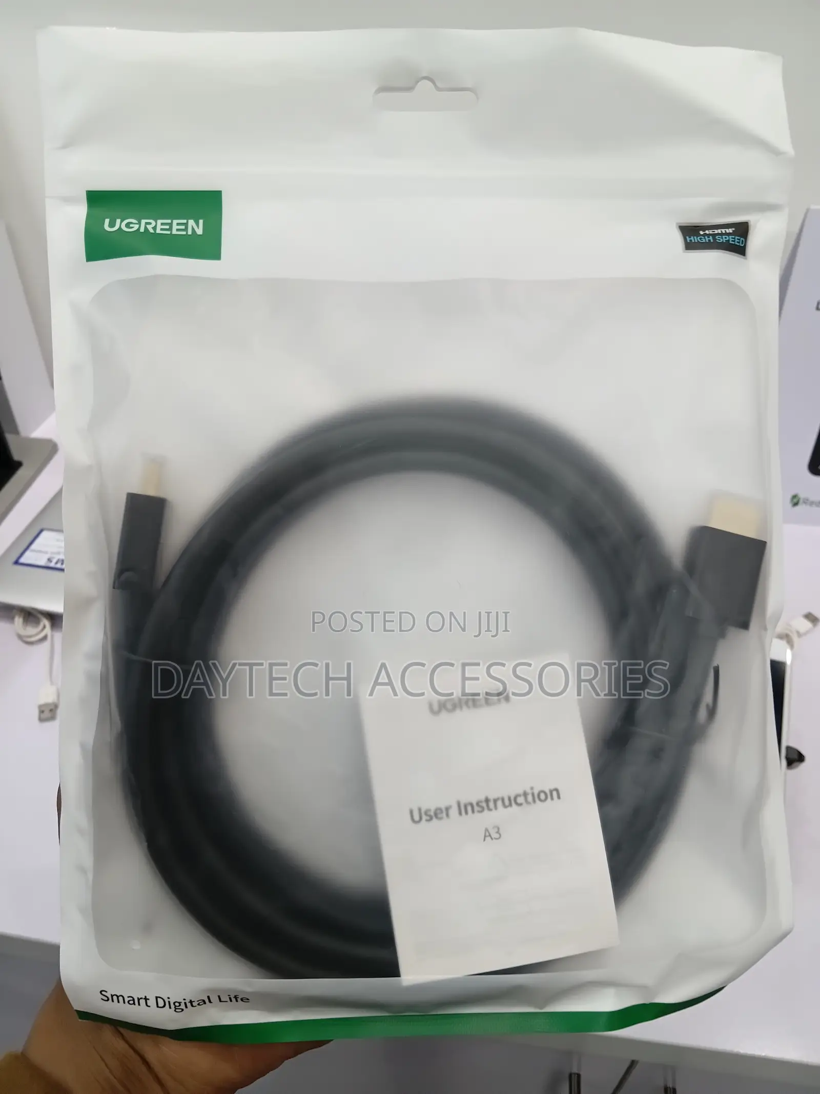 Ugreen HDMI Cable (Model HD104, 3 Meters)