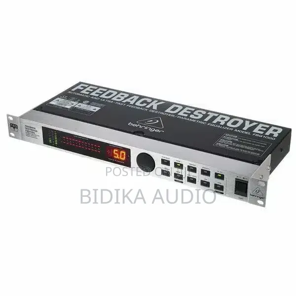 BEHRINGER FBQ1000 Best Automatic and Ultra-Fast Feedback Destroyer