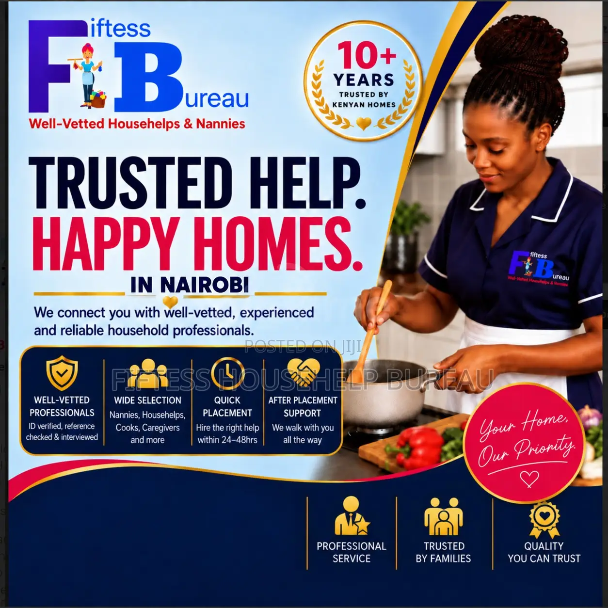 Professional Domestic Workers for Hire in Nairobi