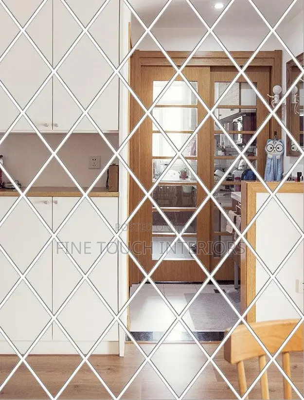 Self Adhesive Diamond Acrylic Mirrors