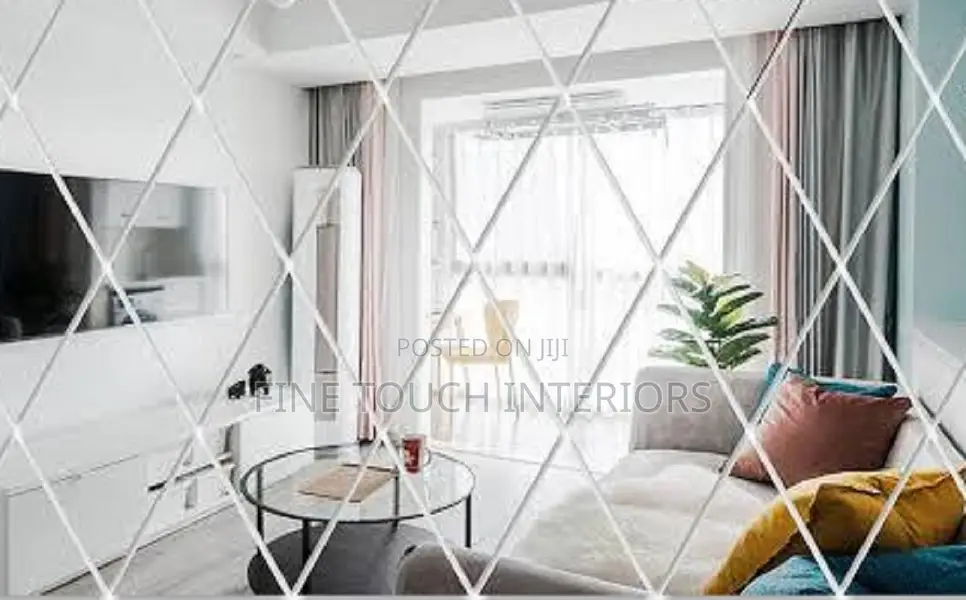 Sophisticated Diamond Acrylic Wall Decor