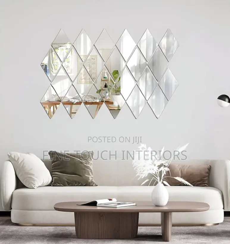 Chic Diamond Acrylic Wall Decor