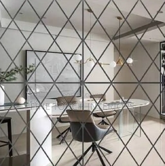 Chic Diamond Acrylic Wall Decor