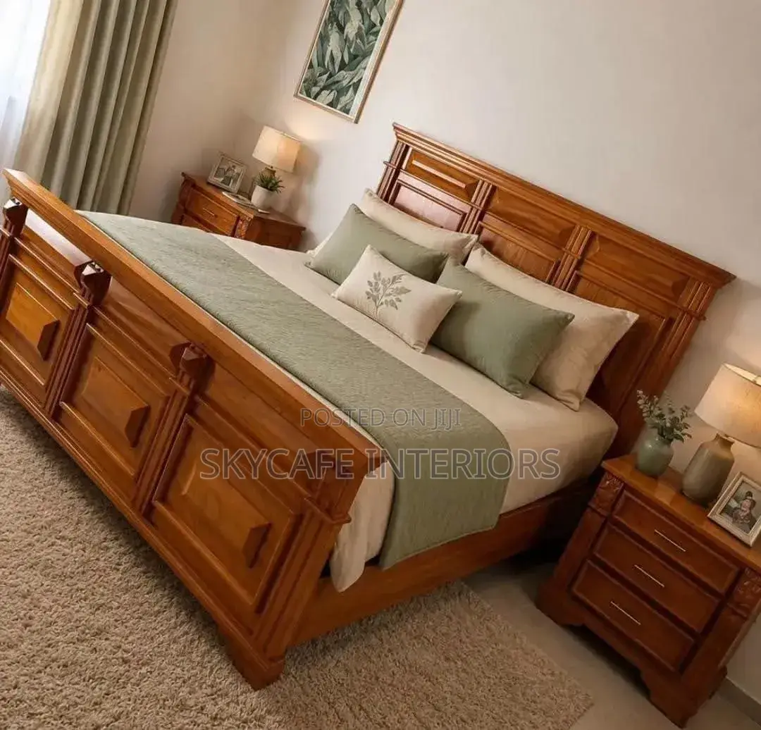 Mahogany King Size With 2drawers
