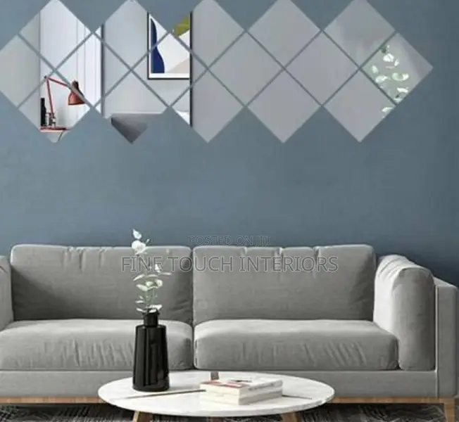 Home Office Diamond Acrylic Mirrors